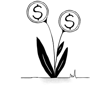 Wie verdient Ecosia Geld / Icon