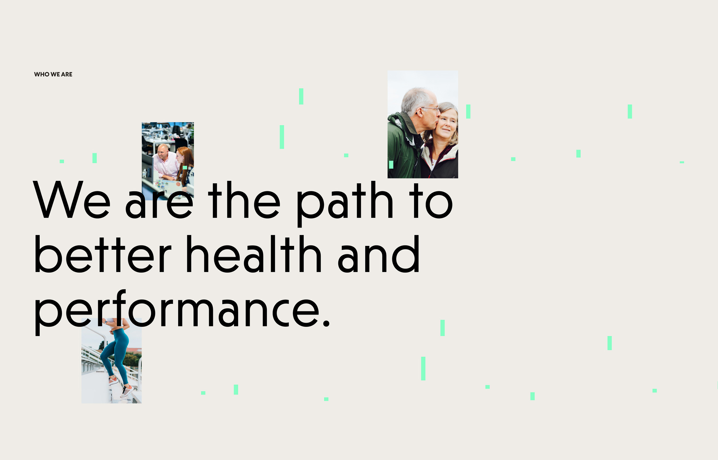 We are the path to a better health and performance
